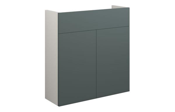 Eden 600mm Slim Basin Unit - Matt Green (Grey Cab)